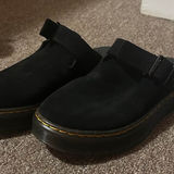 Dr. Martens DR MARTEN Zeb Zag Casual Slingback Black Slip-On Mules Clogs Black Size 7 Photo 0