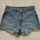 Levi's Levi’s 501 High-Rise Denim Shorts in Ojai Frost Photo 0