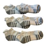 Gray Athletic Socks NIP 6 Pairs One Size Photo 0
