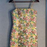 Majorelle  mini dress floral satin Photo 0