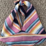 Kendall + Kylie Halter Crop Top Photo 0