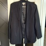 Coldwater Creek  Drape Collar Blazer Jacket Size 18 Photo 0