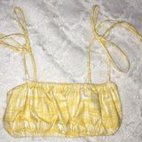 Rachel Pally Yellow Tie String Bikini Photo 0