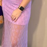 Purple maxi dress Size M Photo 0