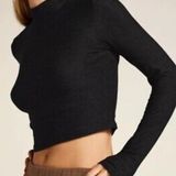 Bozzolo Mock Neck Cropped Long Sleeve Photo 0
