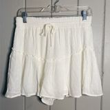 HYFVE White Skorts with Elastic Waist Photo 0