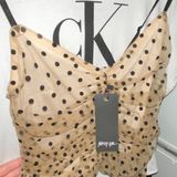 Nasty Gal Polk Dot Top Photo 0