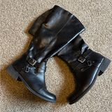 Style & Co  Black Marilee Wide-Calf Riding Boots Size 9 Photo 0
