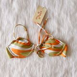 Aurelle Swim NWT Jackie Balconette Bikini Top Photo 0