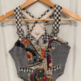 Quicksilver Vintage  patchwork vest  Photo 0