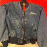 Harley Davidson Denim Jacket (bomber) Photo 0