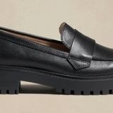 Banana Republic Leather Lug Sole Loafers Photo 0