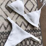 White Bikini Set Size M Photo 0
