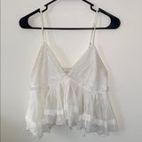 Aeropostale  White Sleeveless Top Photo 0