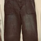 Time & Tru High Rise Wide Leg Dark Gray Jeans Size 14 Photo 0