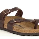 Birkenstock Brown Mayari Leather Sandals Photo 0