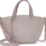 Lucky Brand  Lilac Kin Genuine Leather Crossbody Web Strap Purse NWT Photo 0