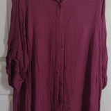 Woman Within Marroon top Plus size 24 Plus size top Photo 0