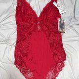 Adrienne Vittadini Lace Bodysuit  Photo 0