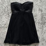 Guess black strapless mini dress Photo 0