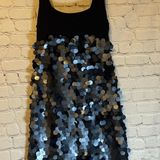 Bailey 44 blue sequin mini dress, S Photo 0