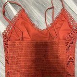 Say What? Orange Crop Top Photo 0