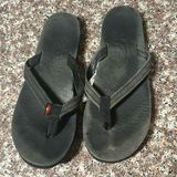 Rainbow Sandals Black Rainbow Flip Flops Photo 0
