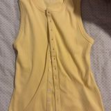 Abercrombie & Fitch Yellow Top Photo 0