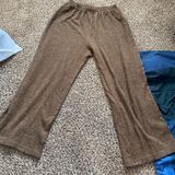 SheIn Brown Wide Leg Sweatpants Photo 0