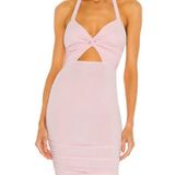 Michael Costello X Revolve Peyton Halter Mini Dress Photo 0