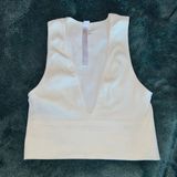 Urban Outfitters Ribbed V Neck Tank Top Photo 0