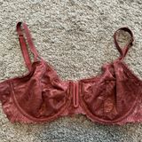 Target Maroon Lace Underwire Bra Photo 0