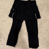 Athleta  Black Skort Leggings Photo 0