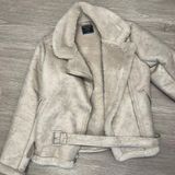 Abercrombie & Fitch Suede And Fur Jacket Photo 0