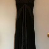Bebe Black V-Neck Strappy Halter Dress NWT Size Small Photo 0