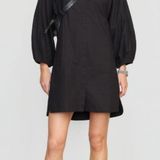 Modern Citizen  Clara Open-Back Button Front Dress Size Small Minimalist Photo 0