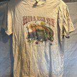 Tultex White Graphic Tee  Photo 0