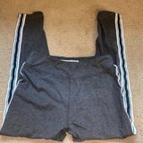 Sweater Project Grey Side Stripped Leggings  Photo 0