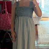 Rails black gingham long dress!🖤🤍 Photo 0