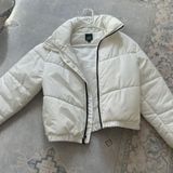 Puffer Jacket White Photo 0