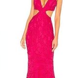 Lovers + Friends NWT Pink Lace Cut-Out “Eliot” Dress Photo 0