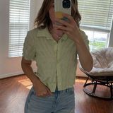 Kendall + Kylie button up top Photo 0