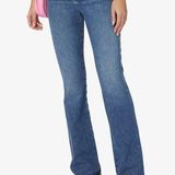 Diesel Two Toned Flare Low Rise Denim Jeans Photo 0