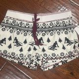 P.J. Salvage NWT  Loungewear Pajama Short Skier Size M Photo 0