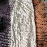 Divided H&M white linen pants Photo 0