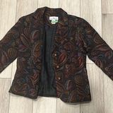 Erin London | Multicolored Blazer Jacket Size Medium Photo 0