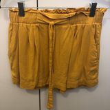 Ambiance Apparel Paper bag Yellow Shorts Photo 0