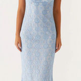 Peppermayo  Maxi Dress Blue Photo 0