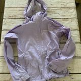 Columbia Windbreaker Jacket Women’s Size XS Purple Hooded Lightweight Pockets Photo 0