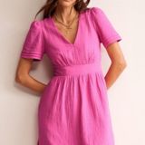 Boden USA Boden Eve Double Cloth Short Dress   Photo 0